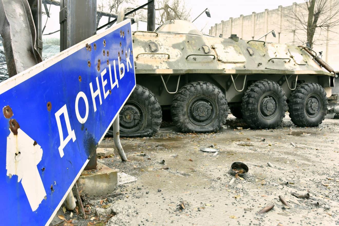Ukraine ist Opfer einer Aggression seines größeren Nachbarn