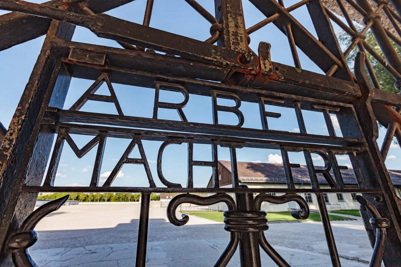 Ehemalige Häftlinge des Zuchthauses Herford im KZ Dachau